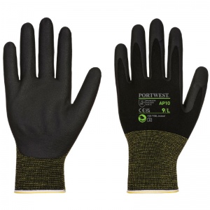 Portwest AP10 Foam Nitrile Bamboo Safety Gloves