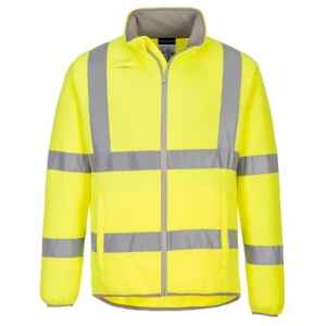 Portwest EC70 Eco Hi-Vis Yellow Fleece