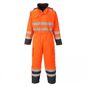 Portwest S775 Orange Bizflame Rain Multi-Hazard Oil and Gas Coveralls