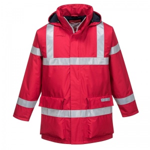 Portwest S785 Red Bizflame Rain Multi-Hazard Outdoor Jacket