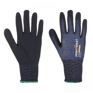 Portwest AP18-SG MR15 Nitrile Coated Cut Resistant Gloves