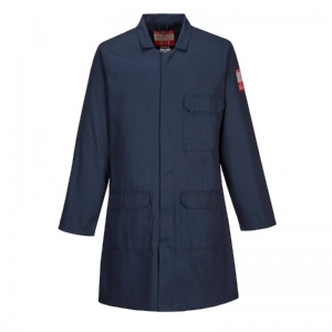 Portwest FR34 Navy Flame Retardant Coat