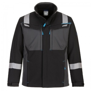 Portwest FR704 WX3 Black Chemical Protection and Flame Retardant Jacket