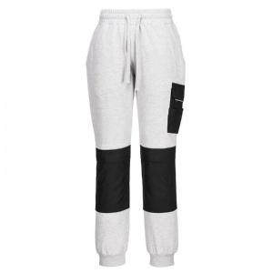 Portwest PW399 PW3 Grey Marl Cotton Work Joggers with Knee Pad Pockets