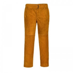 Portwest SW31 Tan Class 2 Leather Welding Trousers