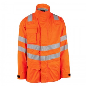 ProGARM 9140 Unlined Hi-Vis Orange Waterproof Jacket