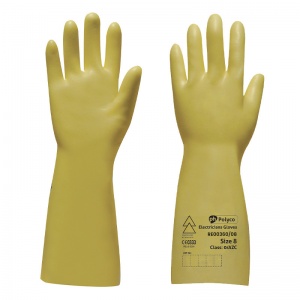 Polyco Class 00 Electricians Insulating Latex Gloves
