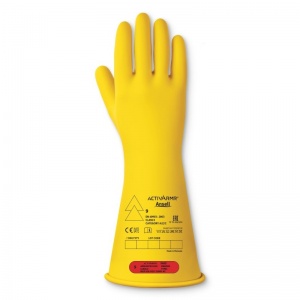 Ansell ActivArmr RIG014Y Class 0 Electrical Insulation Gloves (Yellow)