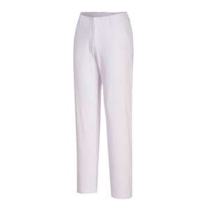 Portwest S235 White Women's Slim Fit Chino Trousers