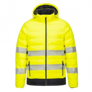 Portwest S548 Hi-Vis Carbon Fibre Heated Tunnel Jacket