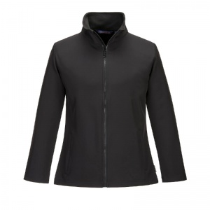 Portwest TK21 Ladies Black Fleece Backed Softshell Jacket