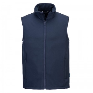 Portwest TK22 Print and Promo Softshell Fleece-Lined Gilet (Navy)