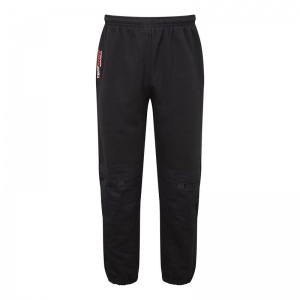 TuffStuff 717 Soft and Comfortable Black Work Joggers with Knee Pad Pockets