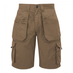 TuffStuff 844 Sand-Colour Enduro Work Trade Shorts with Rip Stop Fabric
