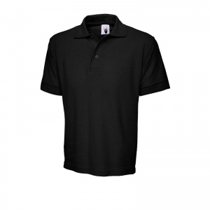 Uneek UC102 Premium Customisable Work Polo Shirt (Black)