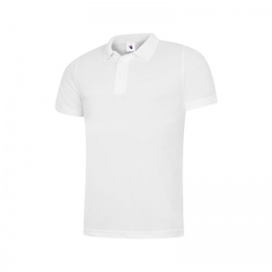 Uneek UC127 Men's Super Cool Workwear Polo Shirt (White)
