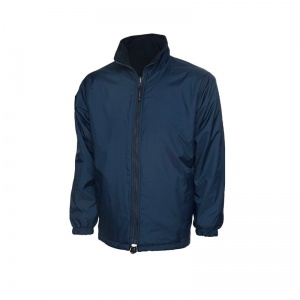 Uneek UC605 Premium Reversible Work Fleece Jacket (Navy)