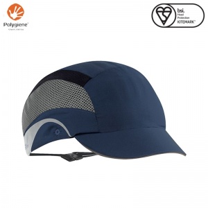 JSP Aerolite Navy HardCap (5cm Short Peak)