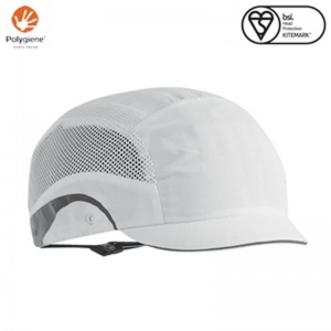 JSP Aerolite White HardCap with Micro Peak