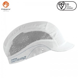 JSP Aerolite 60 White Micro Peak Bump Cap