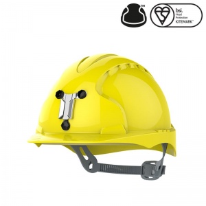 JSP EVO3 Yellow HDPE Mining Helmet