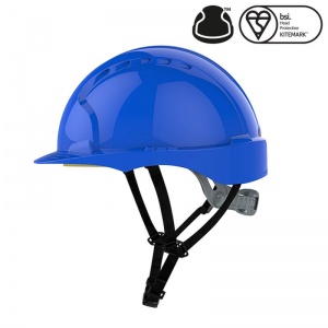 JSP EVO3 Blue Electrical Safety Helmet