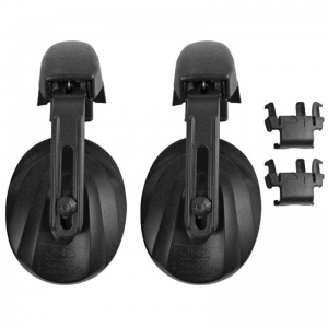 JSP Black Contour Helmet Ear Defenders SNR 26