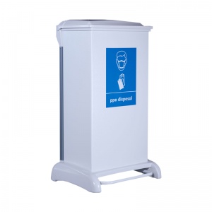 Wybone Hybrid Sackholder PPE Disposal Unit (80 Litre)