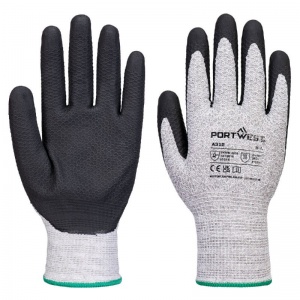 Portwest A312 Grey/Black Palm-Coated Handling Gloves (12 Pairs)