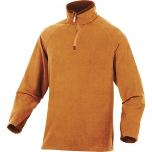 Delta Plus ALMA Orange Polar Fleece Sweater