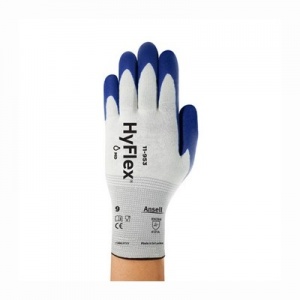 Ansel HyFlex 11-953 Nitrotough N1500PF Nitrile-Dipped Gloves