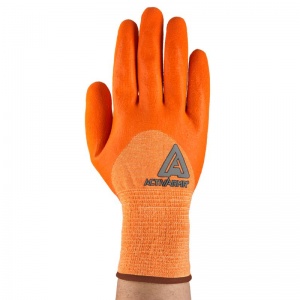 Ansell ActivArmr 97-100 Hi-Vis Kevlar Oilfield Utility Gloves