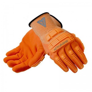 Ansell ActivArmr 97-120 Hi-Vis Kevlar Impact Gloves