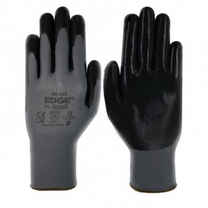 Ansell Edge 48-128 Lightweight Nitrile-Coated Gloves