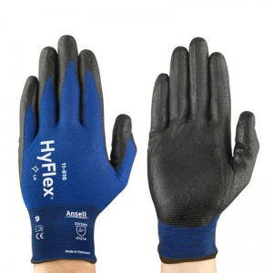 Ansell HyFlex 11-816 Ultra-Thin Nitrile Coated Gloves