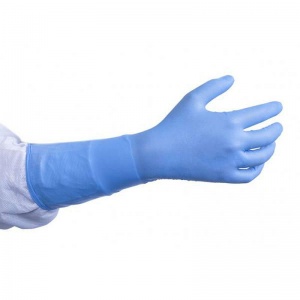 Ansell Microflex 93-243 Disposable Elbow-Length Nitrile Gloves