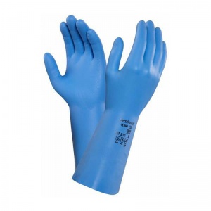 Ansell VersaTouch 37-210 Blue Nitrile Catering Gloves
