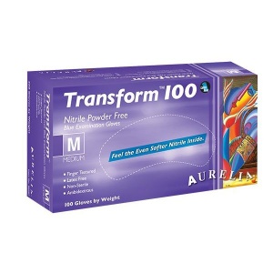 Aurelia Transform 100 9889A5-9 Nitrile Precision Examination Gloves