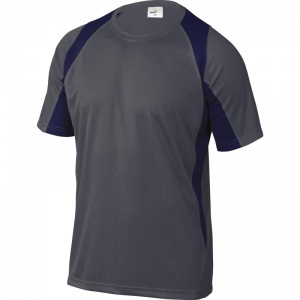 Delta Plus BALI Polyester Grey and Navy T-Shirt