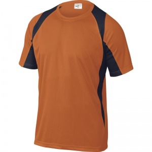 Delta Plus BALI Polyester Blue and Orange T-Shirt