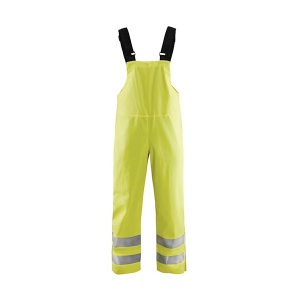 Blaklader Workwear Hi-Vis Level 3 Bib Trousers  (Hi-Vis Yellow)