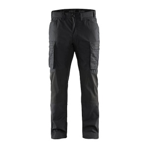 Blaklader Workwear Service Trousers with Stretch (Black)