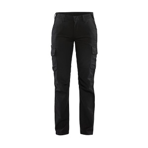 Blaklader Workwear Women's 2-Way Stretch Industry Trousers (Black)