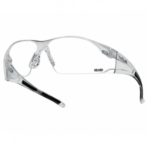 Bollé Rush HD Clear Lens Safety Glasses RUSHDPI