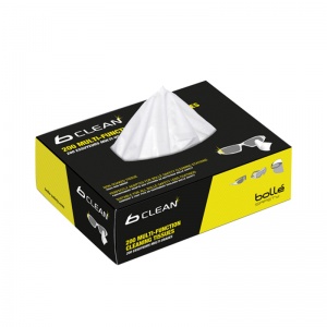 Bollé Workplace Cleaning Tissues for Safety Glasses and Goggles B401 (Box of 200 Tissues)