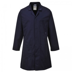 Portwest C852 Standard Engineering Navy Lab Coat