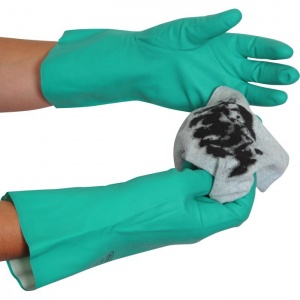 UCi Anti-Static Chemical-Resistant Nitrile Gauntlets Nitra-NL15