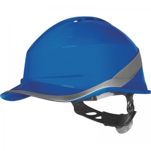 Delta Plus Diamond VI Wind Baseball-Cap-Shaped Vented Safety Helmet (Blue)
