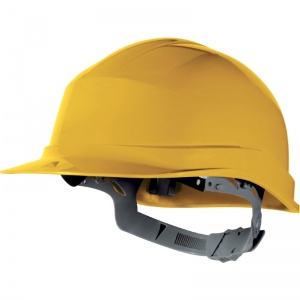 Delta Plus Zircon Manually Adjustable Safety Helmet (Yellow)