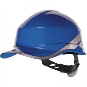 Delta Plus Diamond V Unvented Electrical-Insulated Safety Helmet Hard Hat (Blue)